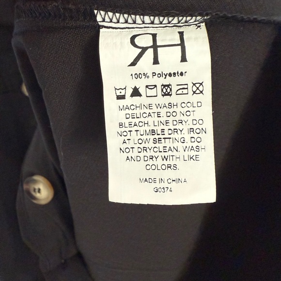 Rihoas brand, size medium black dress - Picture 4 of 4